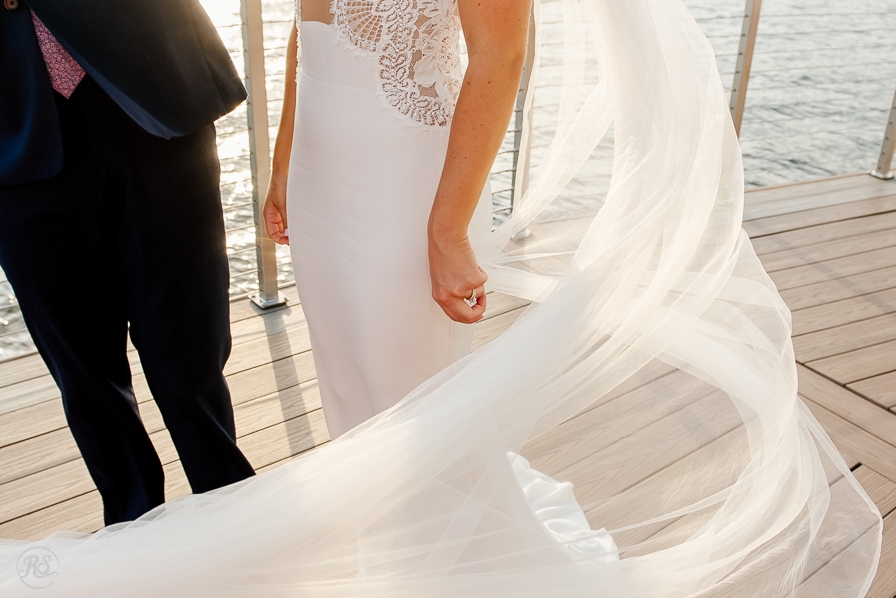 Flowing Wedding veil 