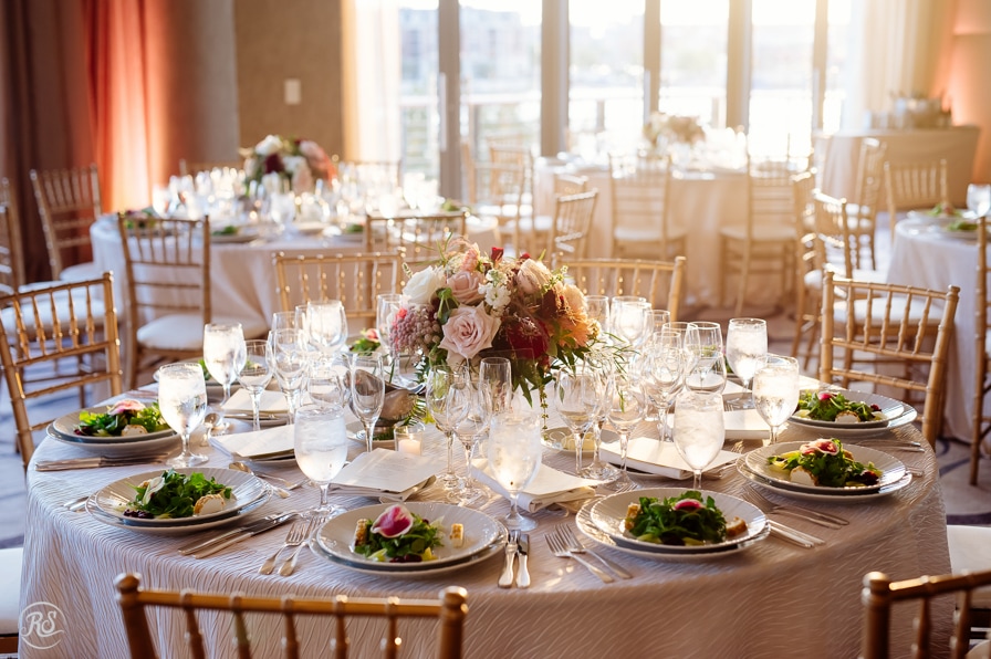 Reception centerpieces for September wedding 