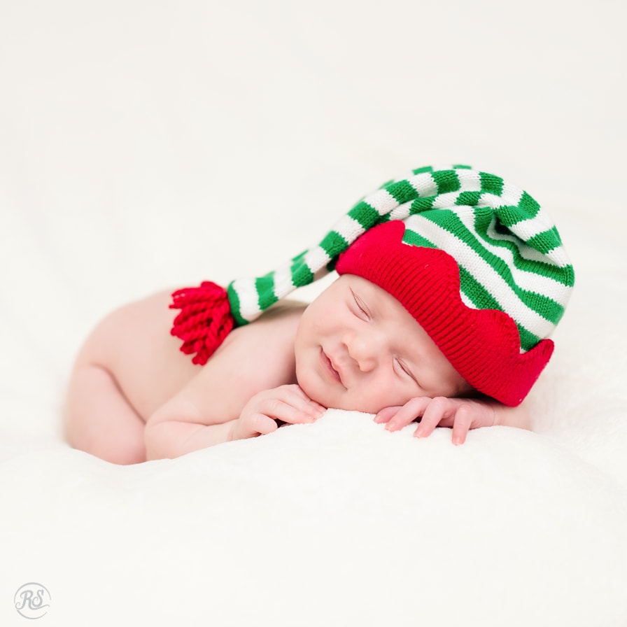 newborn christmas photos. Newborn elf hat 