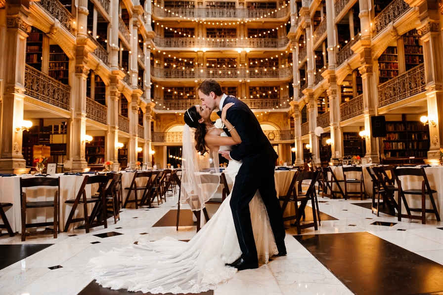 George Peabody Library Wedding Rachel Smith Photography