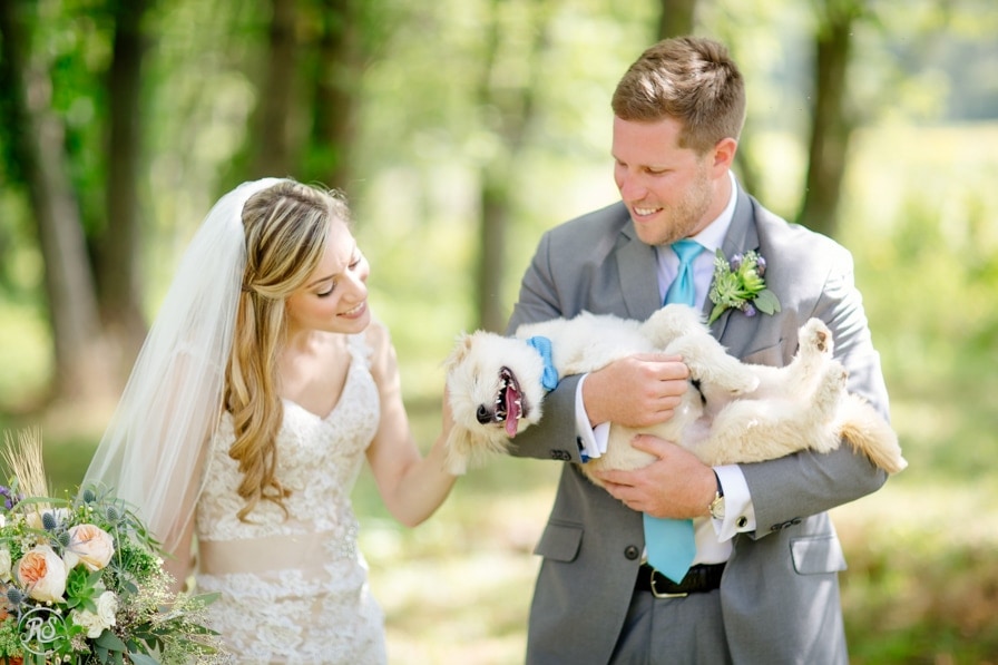 Including your dog on your wedding day