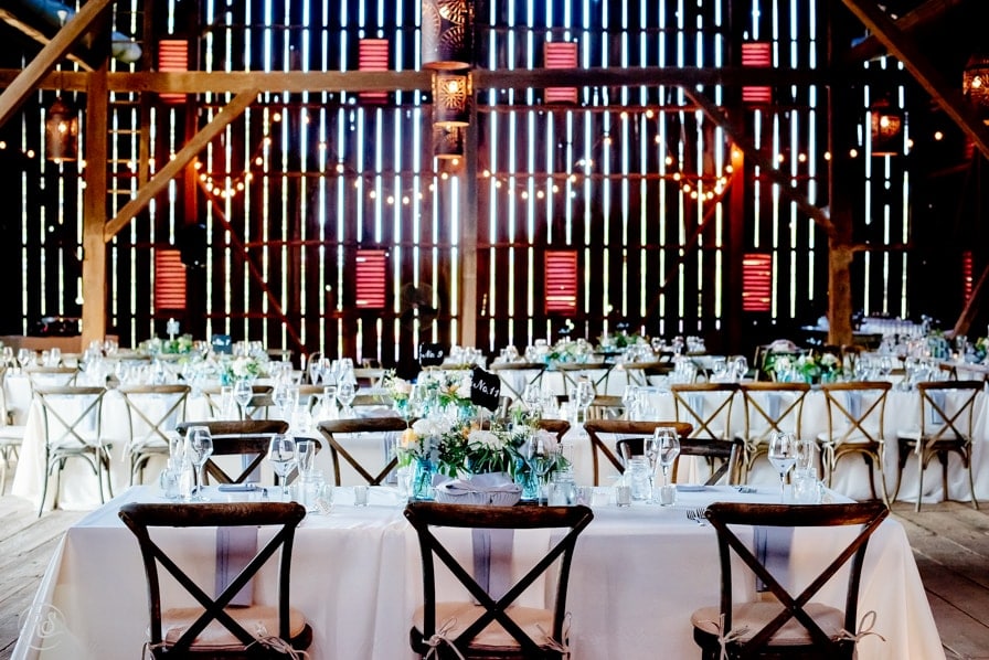 Interiors of Barn at Riverside on the Potomac Wedding Venue in Virginia 