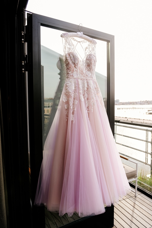 Hayley Paige dress from Kleinfeld Bridal