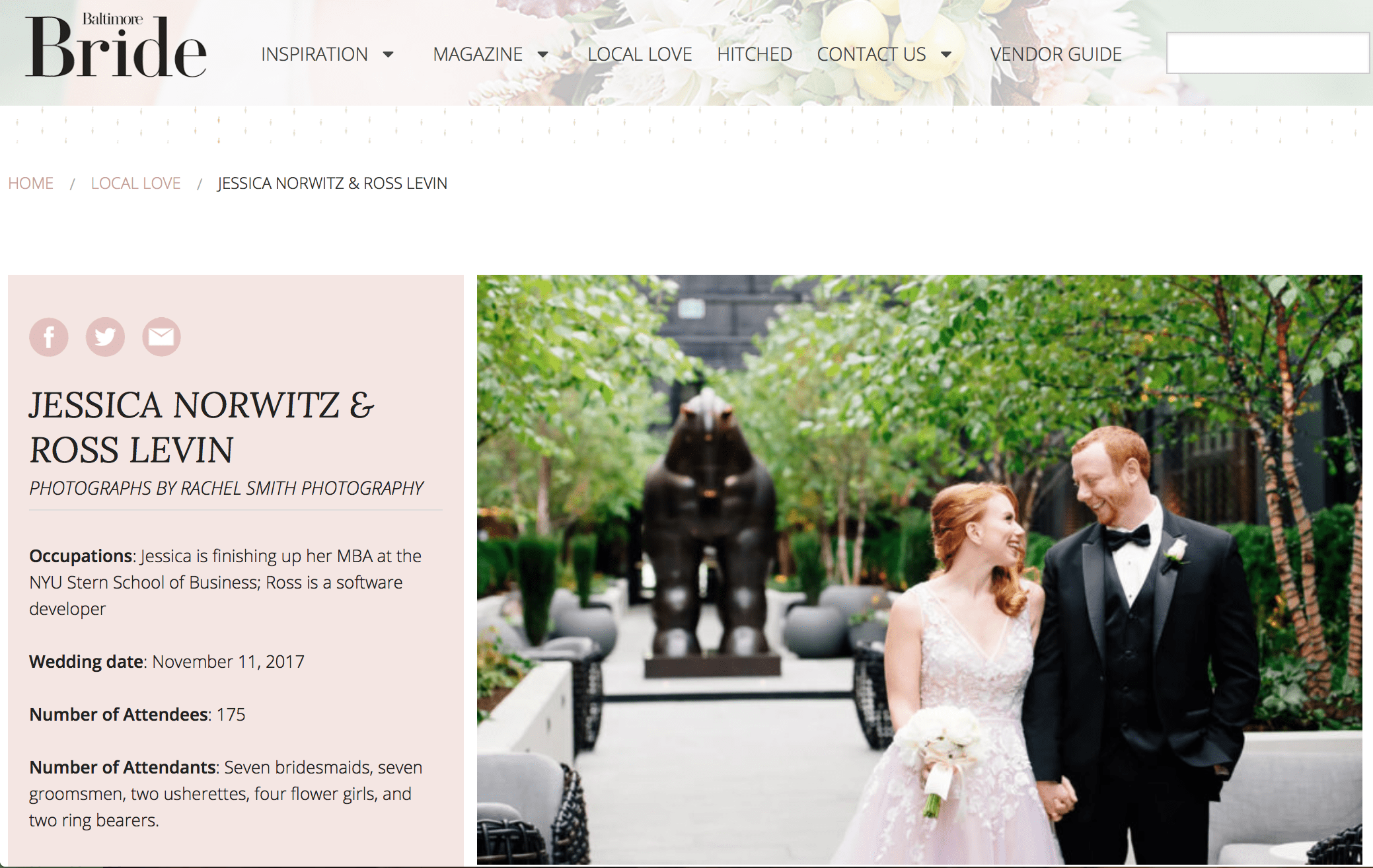 Baltimore Sagamore Pendry Wedding Baltimore Bride Magazine Local Love Feature