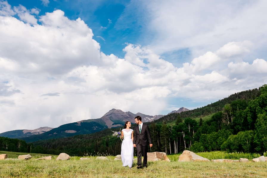 Colorado Bride and Groom