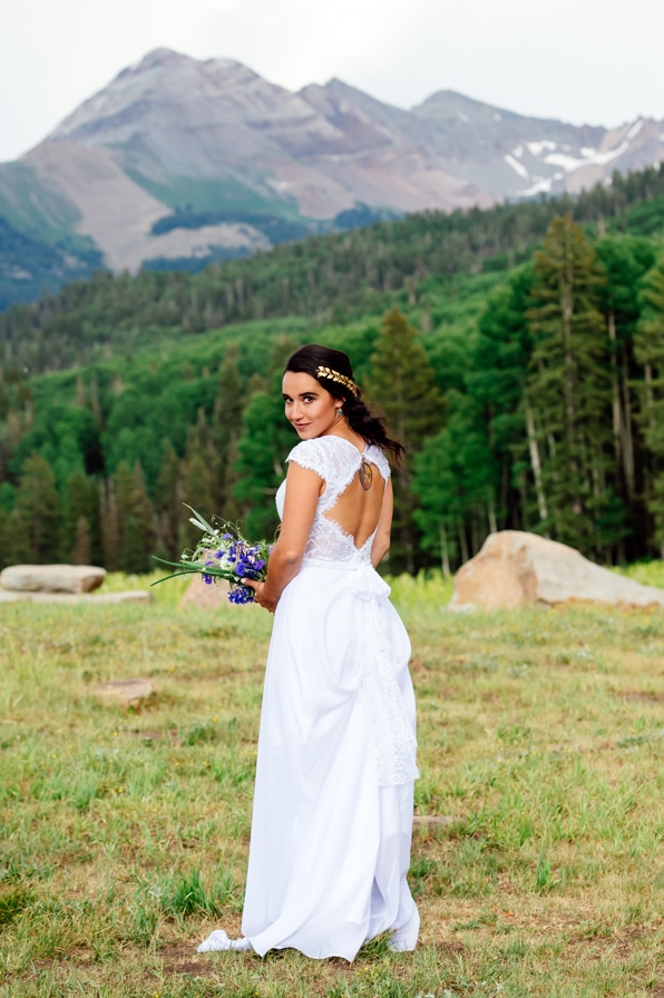 Boho Chic Wedding Style Colorado Bride