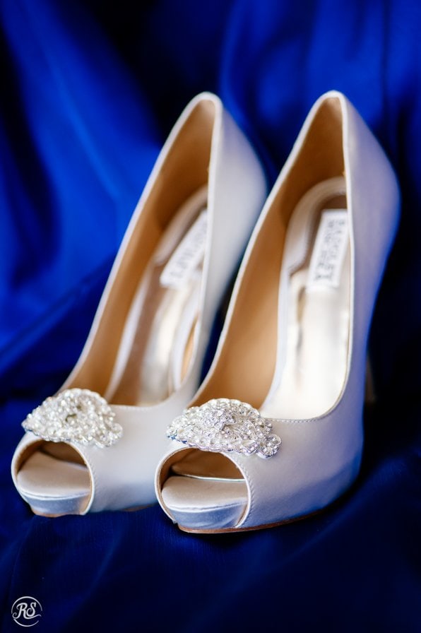 Wedding day shoes