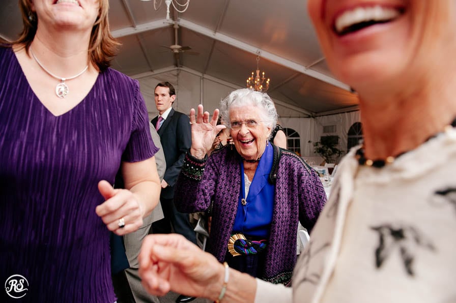 Grandma on the dance floor