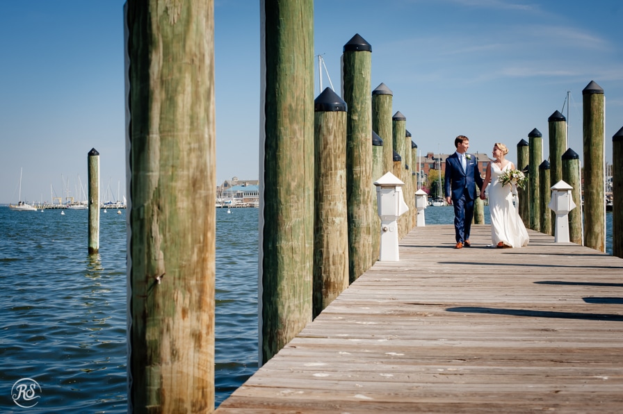 Wedding at Annapolis Docks 