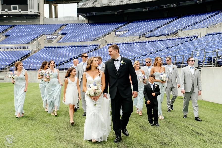 M&T Stadium Wedding Pictures 