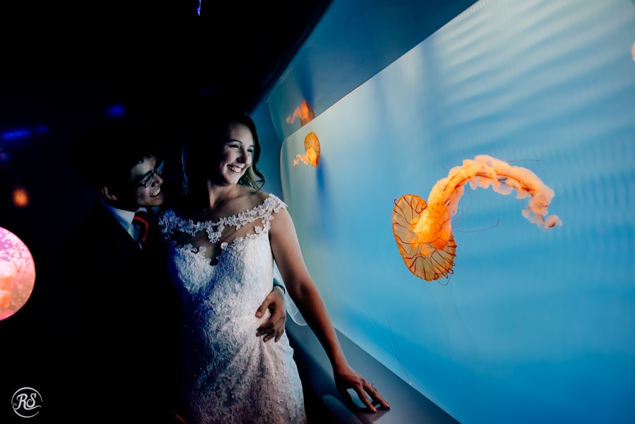 Jellyfish Aquarium Wedding
