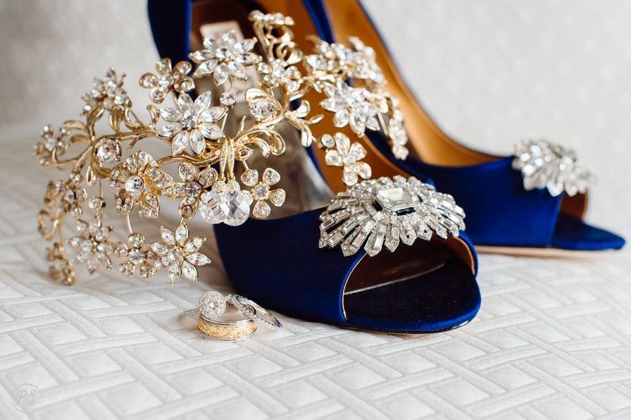 gold bridal accessories 