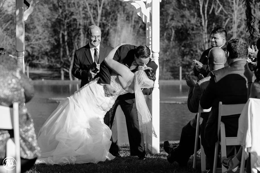 Dip first kiss