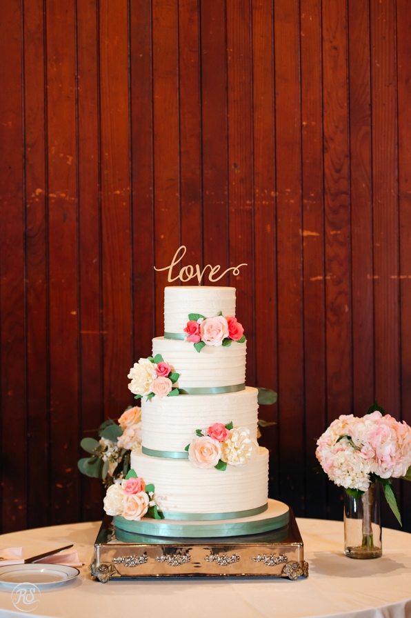 romantic wedding cake