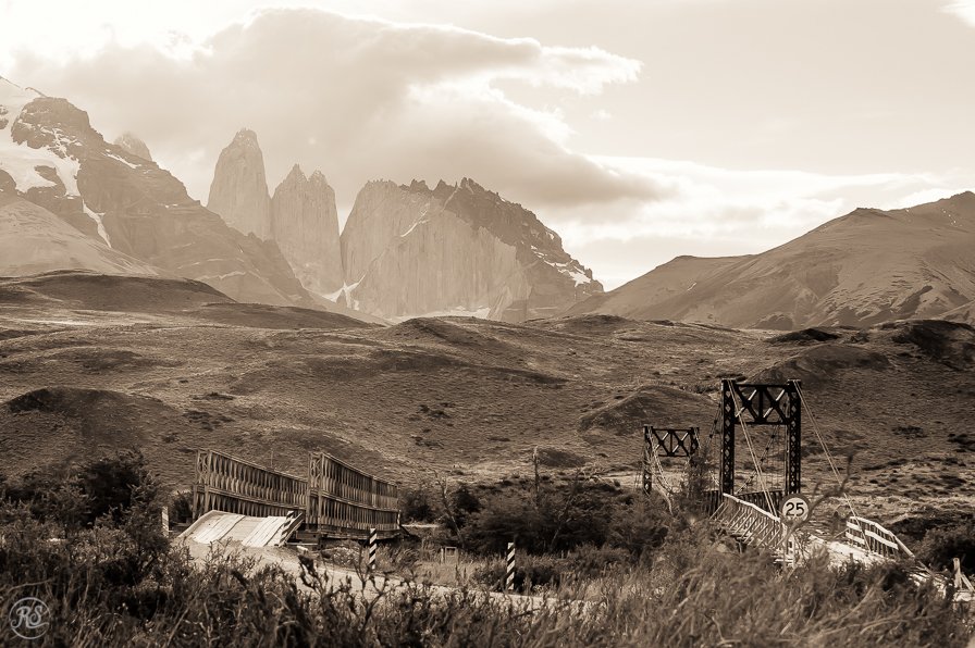 Bridge to Mountains, Torres Del Paine, Patagonia and Beyond