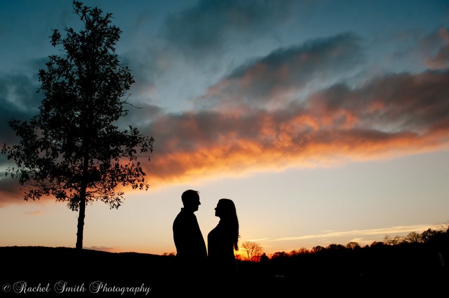 Sunset Fall Engagement Session