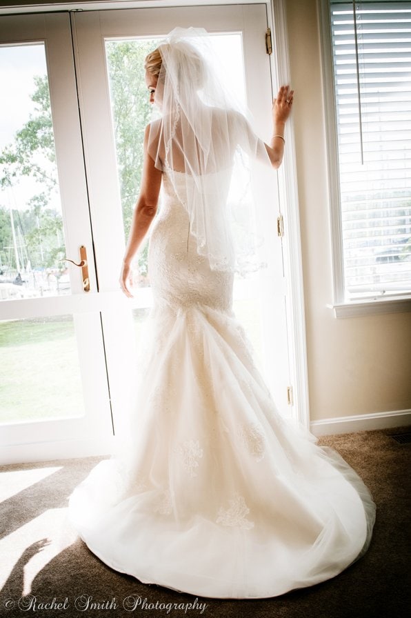 Bridal Portrait in Window