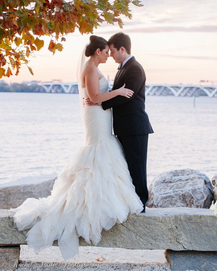 Bride and Groom Photos at The National Harbor