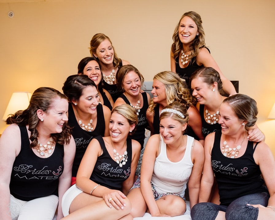 Bridesmaids that like to party