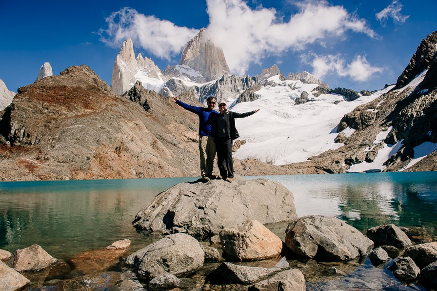 El Chalten, Mount Fitz Roy, Glacier Lake Patagonia