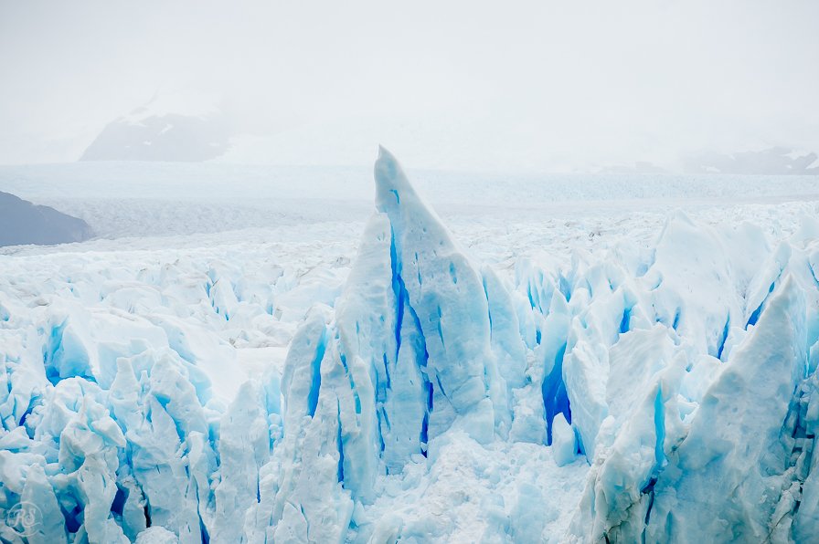 Ice Field, Blue Glaciers, Frozen Earth, Glaciares National Park