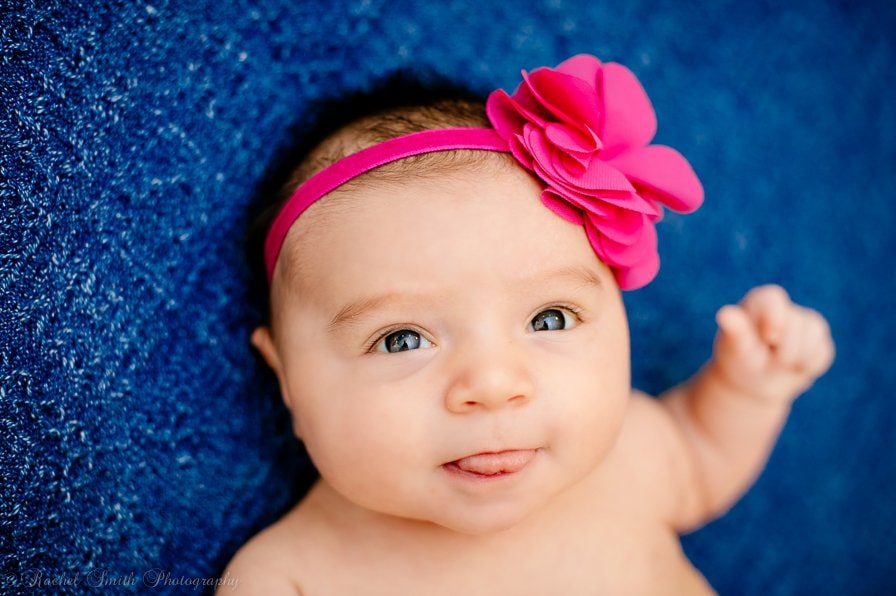 Maryland Family Photography, Baby Girl Headband