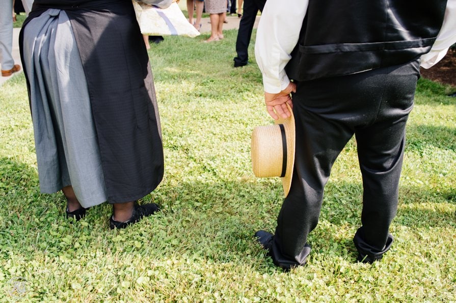 Amish Guests at Wedding