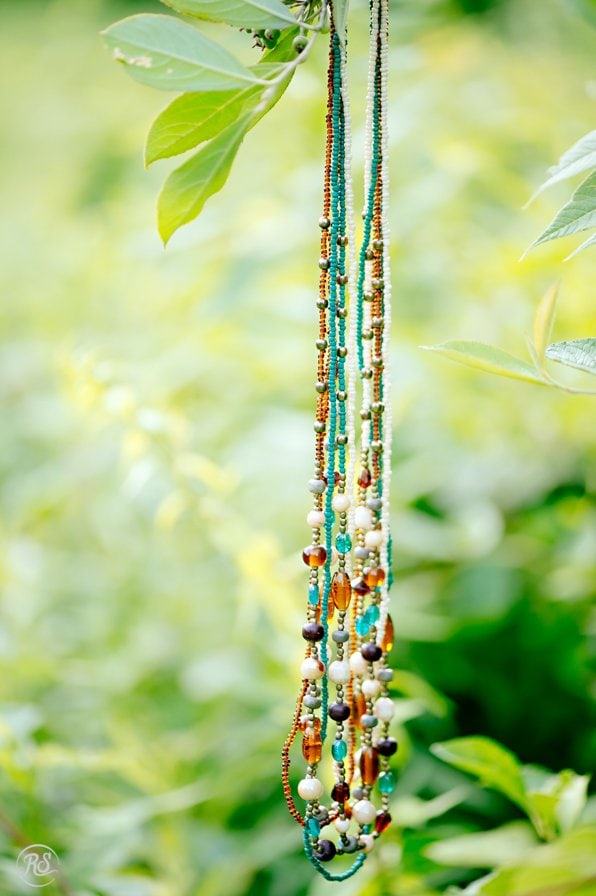 Trades of Hope glass beaded long necklace