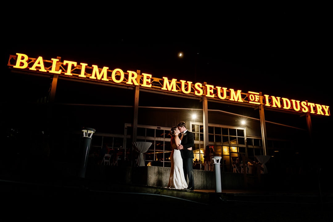 Bespoke Orioles Jerseys at Wedding at Baltimore Museum of Industry