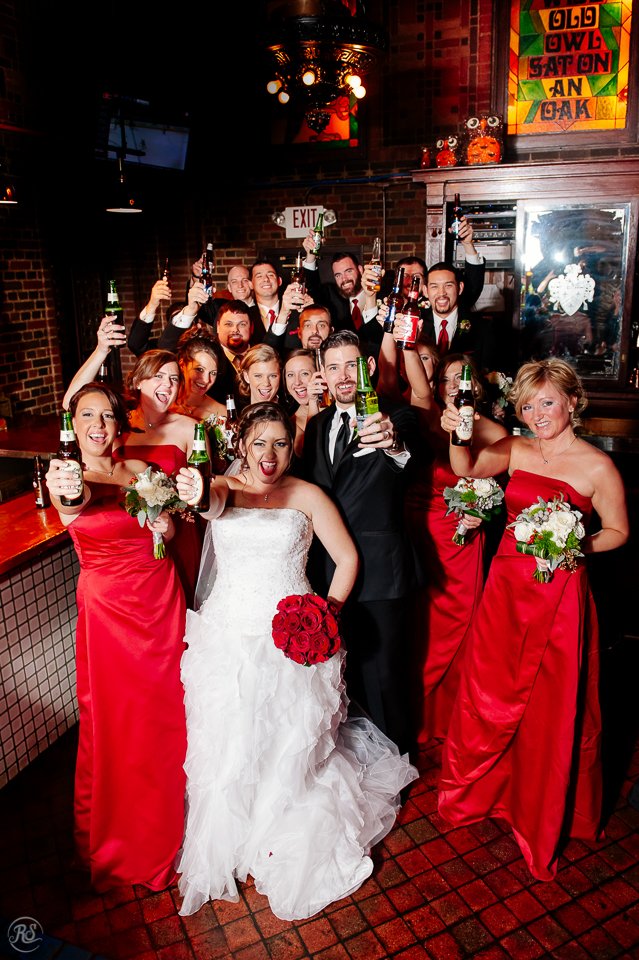 Wedding Party at the Owl Bar