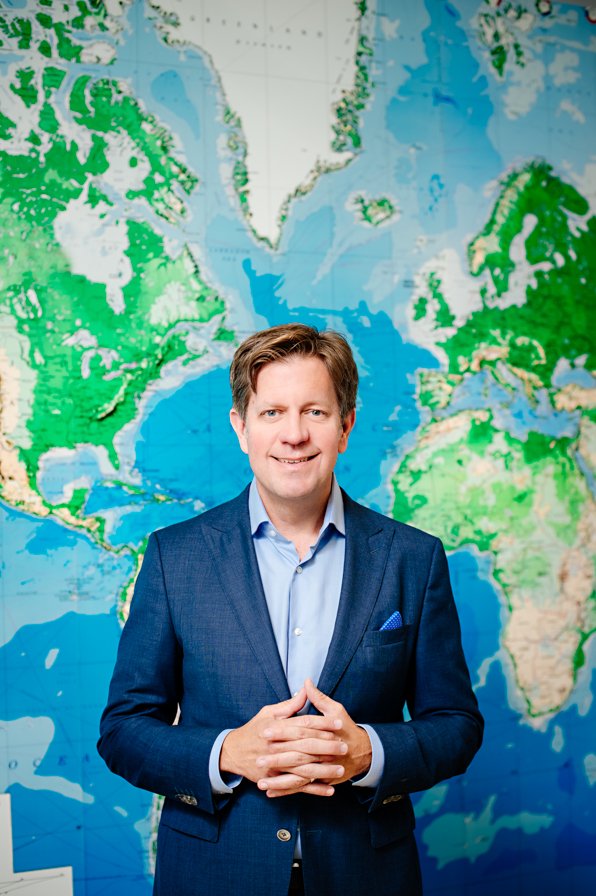 Portrait of Chip Paucek and global education vision 