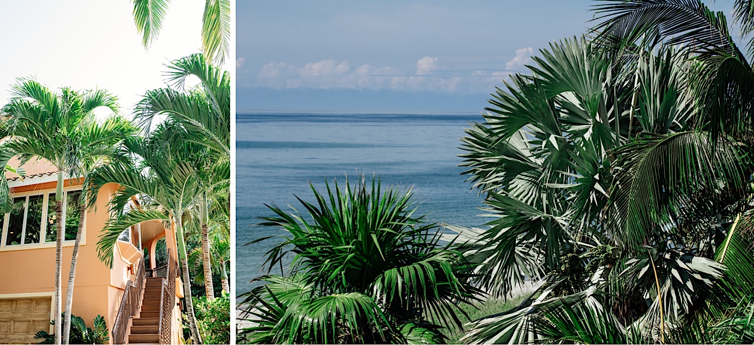 Captiva island villa for micro wedding