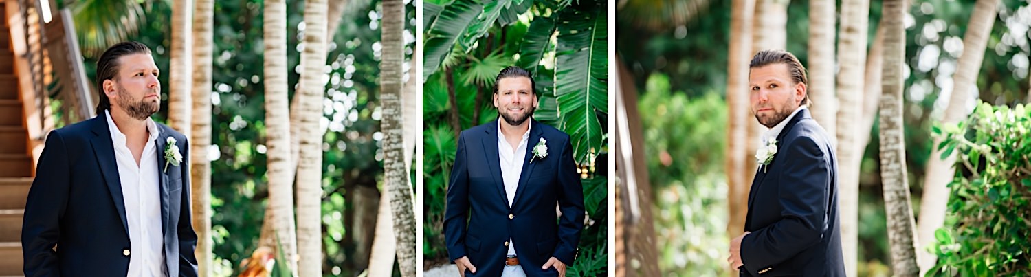 groom wedding day attire for island wedding