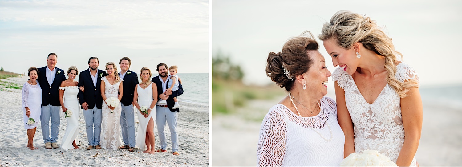 micro wedding on Captiva island