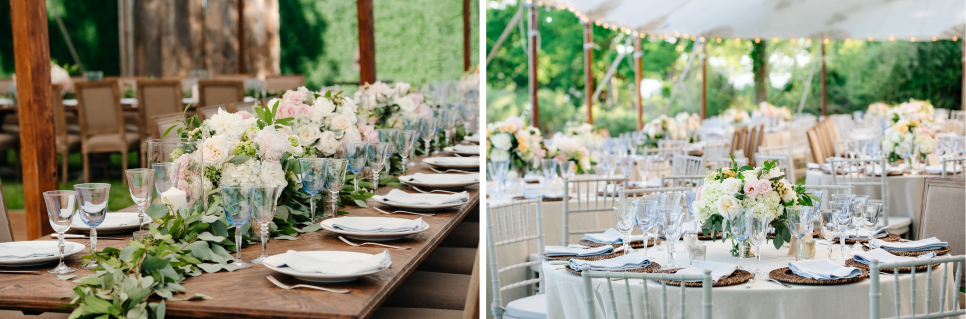 Luxury Oxford Maryland wedding with natural elegant design