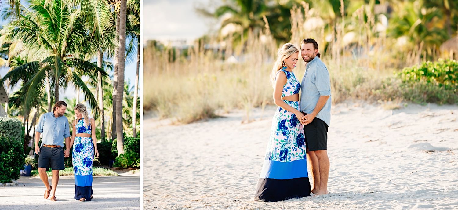engagement portraits on Sanibel island